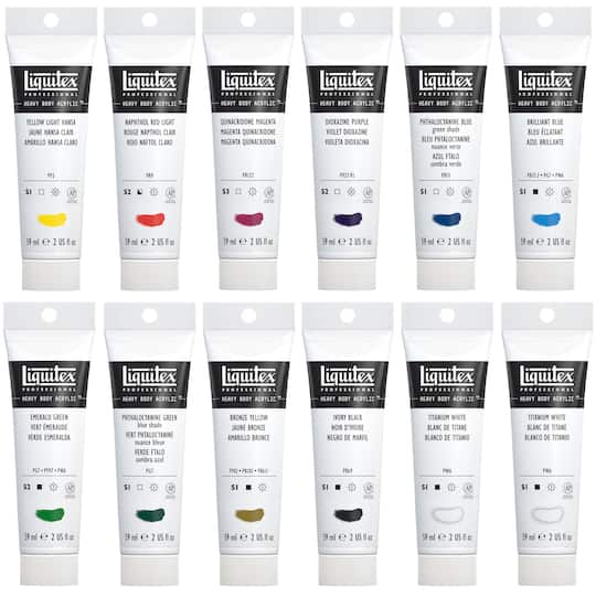 Liquitex® Heavy Body Acrylic Classic 12 Set